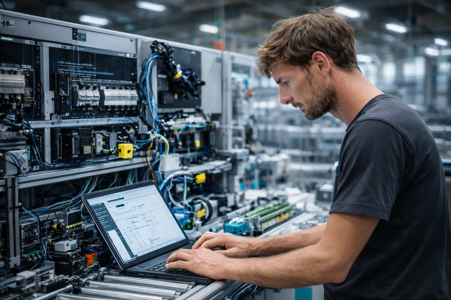 SPS-Programmierung und Inbetriebnahme vor Ort bei Kunden in Baden-Württemberg — EVO Electronic Solutions